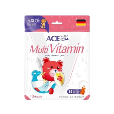 ACE SUPER KIDS 綜合維他命Q軟糖(14顆/袋)
