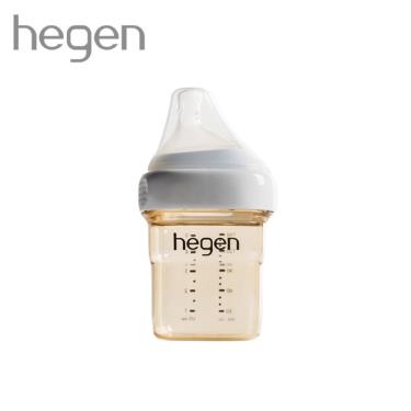 （2件92折）【Hegen】金色奇蹟PPSU多功能方圓型寬口奶瓶 150ml