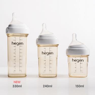 【Hegen】金色奇蹟PPSU多功能方圓型寬口奶瓶 330ml