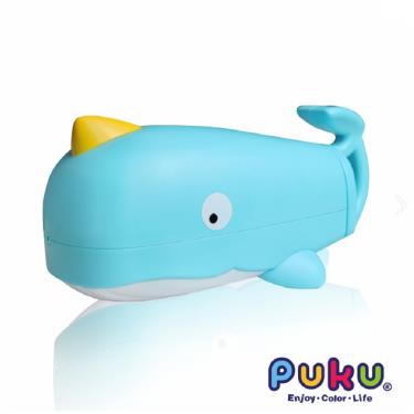 【PUKU 藍色企鵝】樂活造型戲水槍 鯨魚