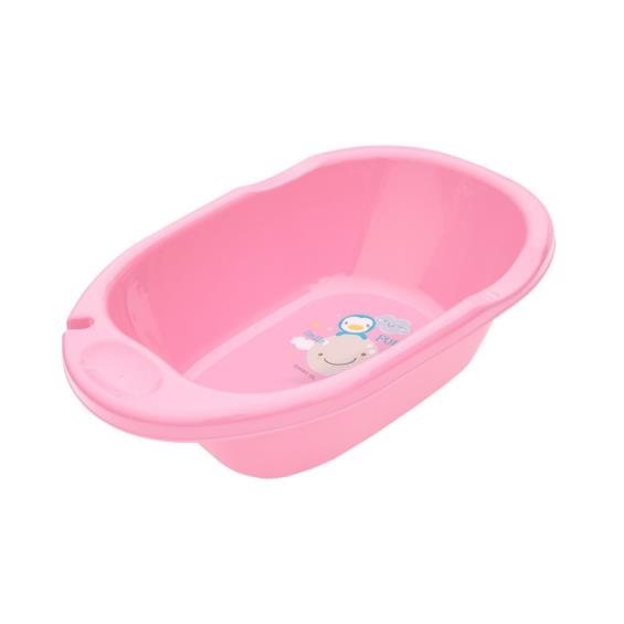 【PUKU 藍色企鵝】Smile嬰兒澡盆 粉色 38L