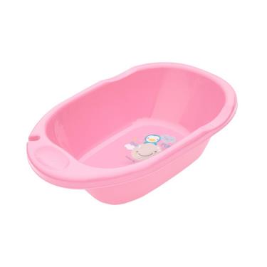 【PUKU 藍色企鵝】Smile嬰兒澡盆 粉色 38L