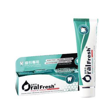 【Oral Fresh歐樂芬】牙齦專護蜂膠牙膏無氟（120g ）