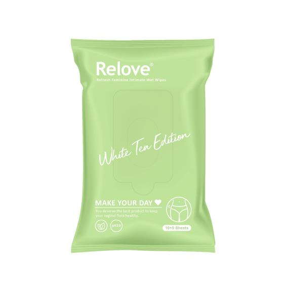 【Relove】私密肌30秒面膜濕紙巾（15抽／包）
