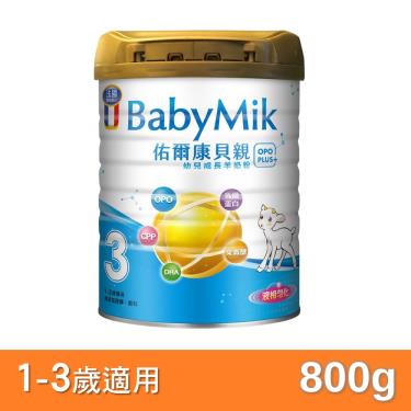 【佑爾康貝親】OPO PLUS幼兒成長羊奶粉（800g／罐） + -單一規格