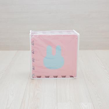 【Pato Pato】抗菌動物巧拼地墊兔子愛吃紅蘿蔔（8片）