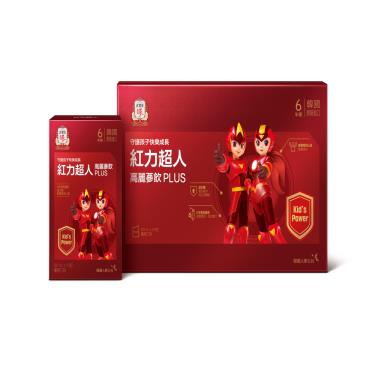 【正官庄】紅力超人高麗蔘飲PLUS（30包/盒）[效期~2024/08/30] + -單一規格