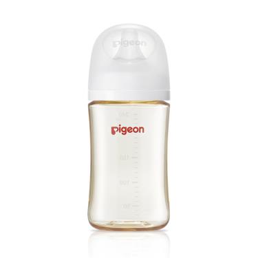 【Pigeon 貝親】第三代母乳實感PPSU奶瓶（240ml）純淨白