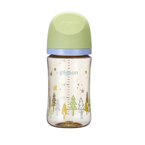 【Pigeon 貝親】第三代母乳實感PPSU奶瓶（ 240ml）森林星空