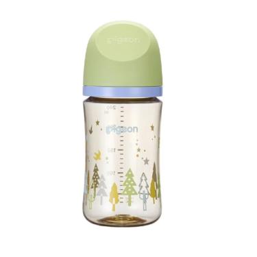 【Pigeon 貝親】第三代母乳實感PPSU奶瓶（ 240ml）森林星空