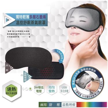 【晶宴】石墨烯熱敷眼罩（三段溫控）