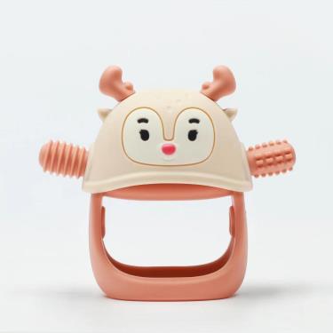 【Smily Mia】漫漫馴鹿固齒器-裸橘