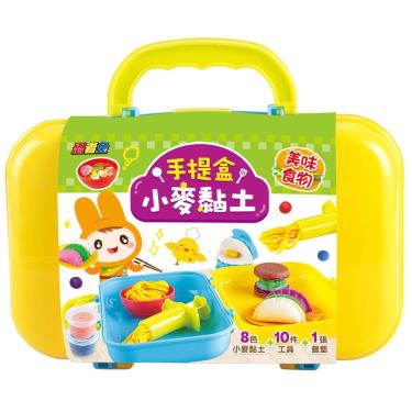 忍者兔-手提盒小麥黏土：美味食物