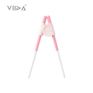 【VIIDA】Souffle抗菌學習筷-甜心粉