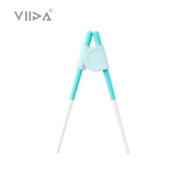 【VIIDA】Souffle抗菌學習筷-湖水綠