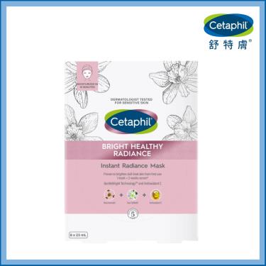 （送洗臉巾）【Cetaphil 舒特膚】BHR淨白極致面膜（6入）  活動至1/31