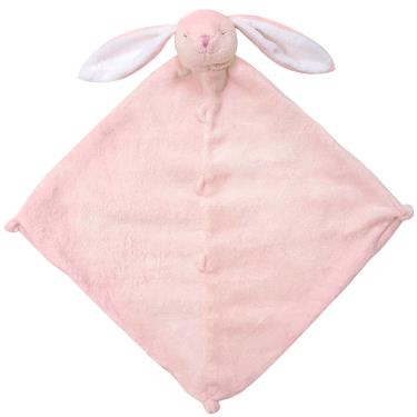 【美國ANGEL DEAR】嬰兒安撫巾-粉紅小兔-新款 廠商直送