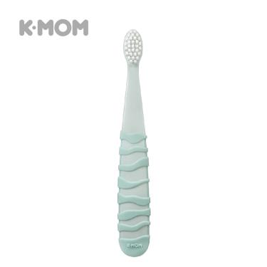 （贈餐桌墊）【Mother K】第1階段嬰幼兒牙刷（薄荷綠）2~5Y