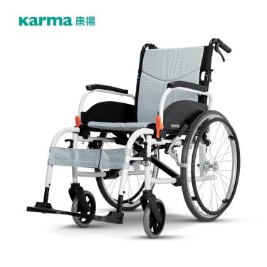 【康揚Karma】移位輪椅-飛揚825-16寬*20輪 廠商直送