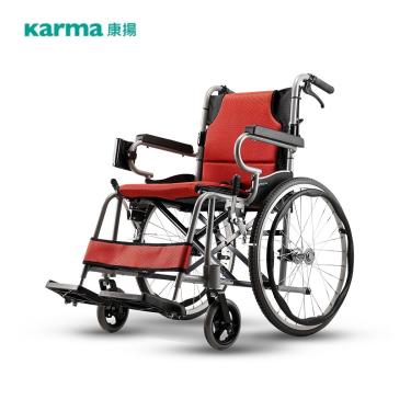 【康揚Karma】輕量中輪折背-KM-2500L-16寬*20輪 廠商直送
