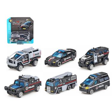 迷你合金車-警車系列(混款)