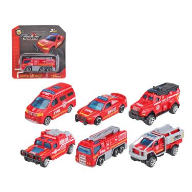 迷你合金車-消防車系列(混款)
