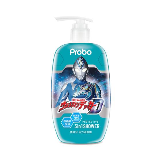 【博寶兒】活力泡泡露 超人力霸王（500ml）
