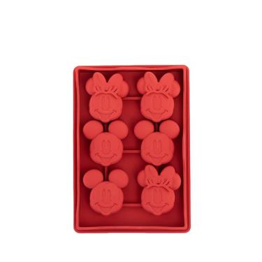 【HOUSUXI】迪士尼米奇米妮系列-附蓋矽膠製冰盒