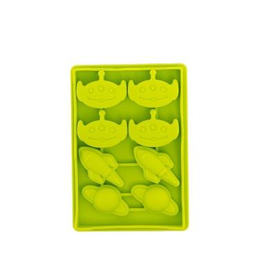 【HOUSUXI】迪士尼玩具總動員系列-三眼怪-附蓋矽膠製冰盒