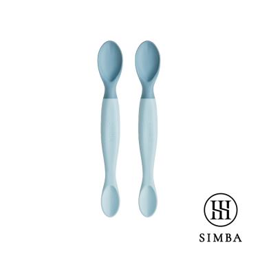【Simba 小獅王辛巴】美味軟質湯匙（2入）（晨藍）