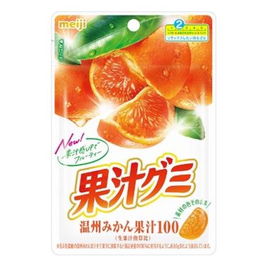 【Meiji 明治】果汁QQ軟糖-溫州蜜柑口味