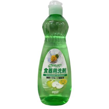 【S-SELECT】洗碗精 ( 青蘋果香 600ml )