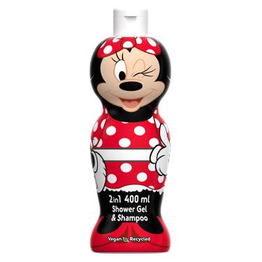【Disney】米妮2合1沐浴洗髮精-萌Q收藏版（400ml）