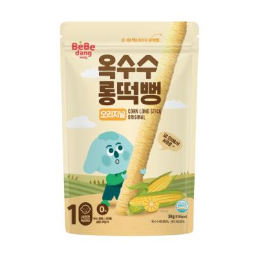 【韓國 Bebedang】寶寶糙米玉米米卷（原味）