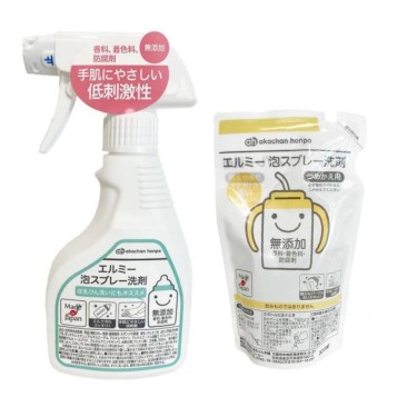【阿卡將本鋪】泡沫奶瓶清潔劑+補充包 合購$249