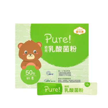 【優兒康】Pure-幼兒乳酸菌粉（1.5g*50包/盒） + -單一規格