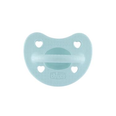 【義大利CHICCO】LUXE矽膠拇指型安撫奶嘴-2-6m-湖水綠