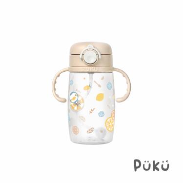 【PUKU】Tritan直飲水壺 ( 330ml / 杏色 )