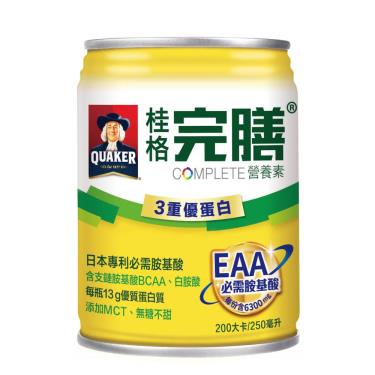 【桂格】完膳營養素-3重優蛋白(250ml/罐) + -單一規格