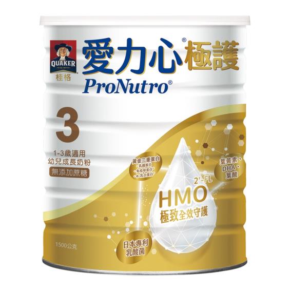 (6罐送趣味醫生台)【QUAKER桂格】愛力心極護-幼兒成長奶粉(1500g/罐)