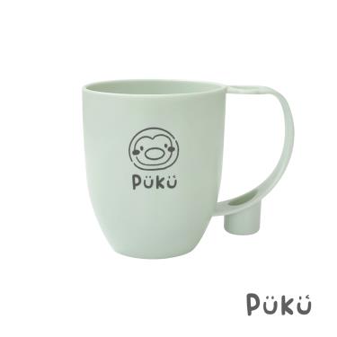 【PUKU 藍色企鵝】Smile微笑漱口杯（晨綠）