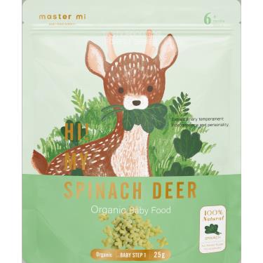 【米大師】有機寶寶蔬菜餅（25g/包）菠菜鹿