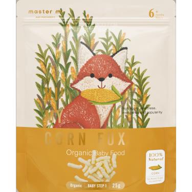 【米大師】有機寶寶蔬菜餅（25g/包）玉米狸