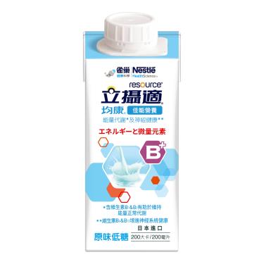 B-立攝適-均康佳能營養-原味低糖200ml(箱*20) + -單一規格