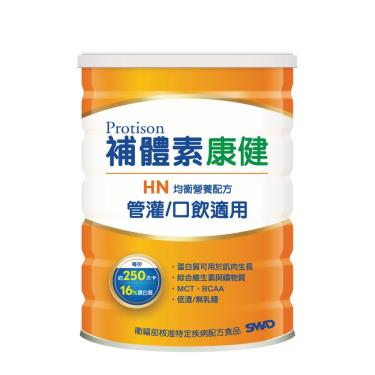 【補體素】康健-HN低渣均衡營養配方（800g／罐） + -單一規格