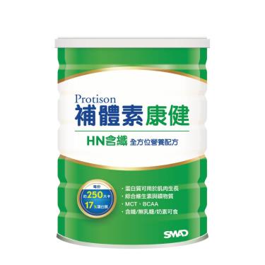 【補體素】康健-HN含纖全方位營養配方（800g／罐） + -單一規格