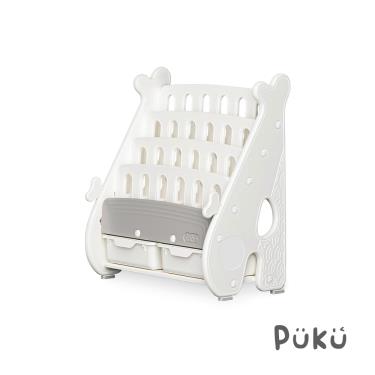 【PUKU 藍色企鵝】兒童書本收納層架-4層2抽