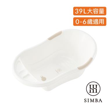 【Simba 小獅王辛巴】嬰兒沐寓成長澡盆 ( 薄杏 ) + -單一規格