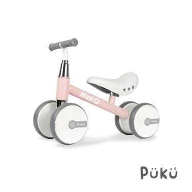 【PUKU 藍色企鵝】Mini Q幼兒滑步車-霧粉