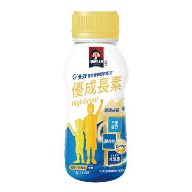 【QUAKER桂格】優成長素 全效專業營養配方 蜜香牛奶風味（235ml） + -單一規格